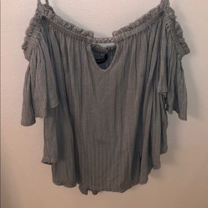 Greenish Blue Cropped Tank Top